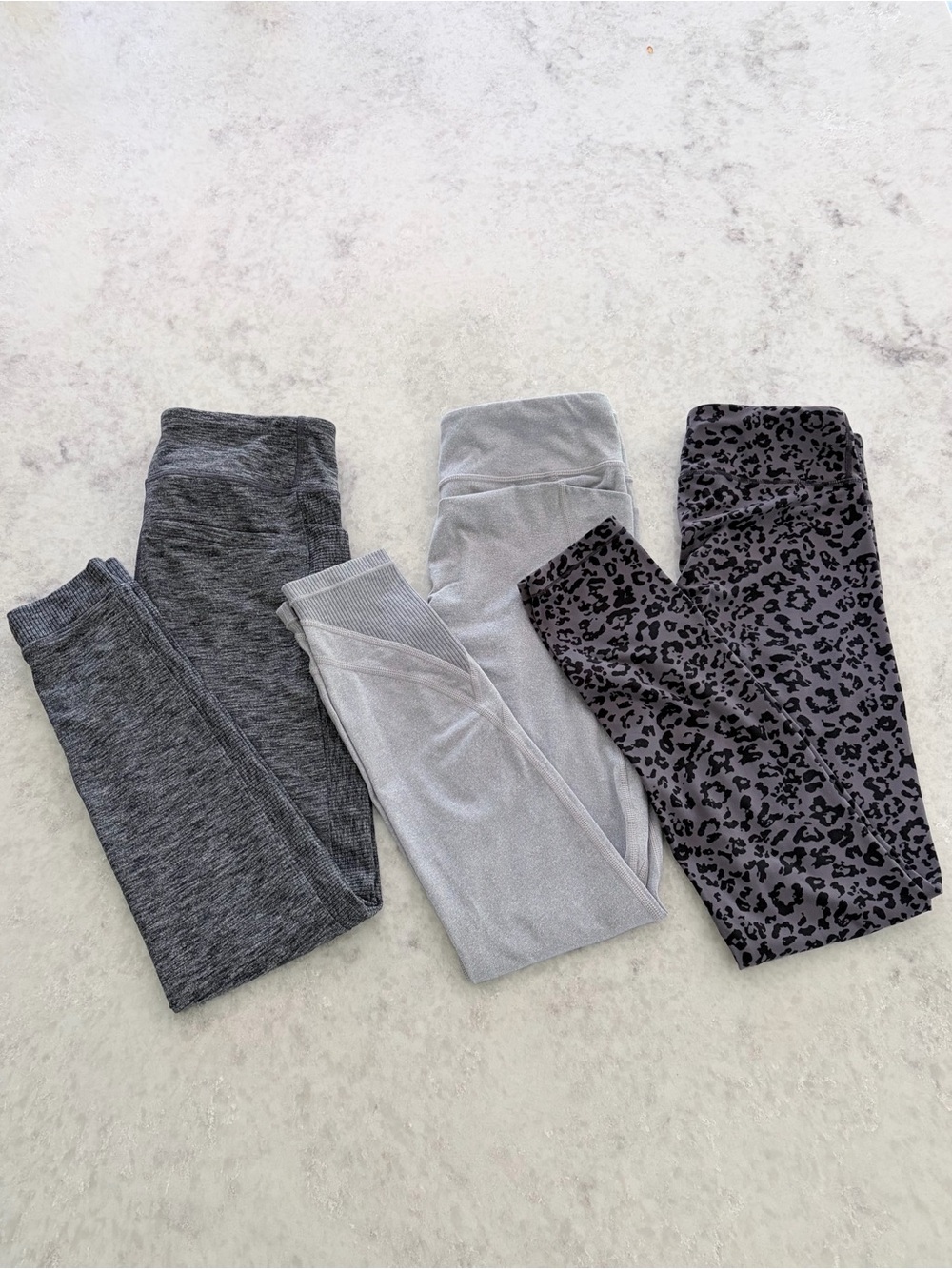 Athleta Girl Gray Leggings Bundle - Size XXL (16)